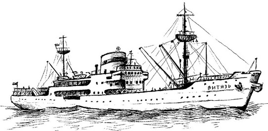 Рис. 3.3. Корабли, исследования на которых внесли важнейший вклад в изучение